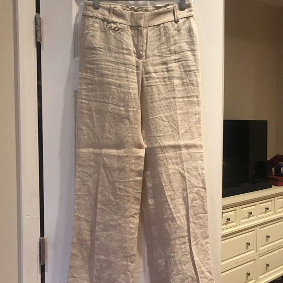 J Crew linen cafe trouser - Picture 4 of 4